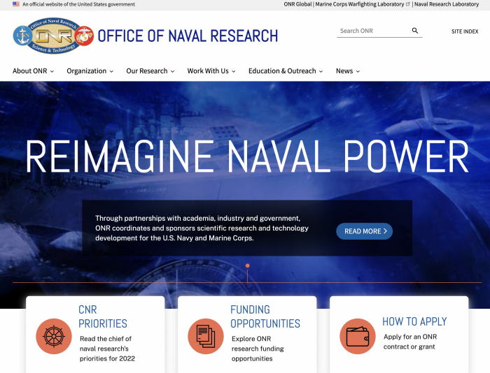 Office of Naval Research 