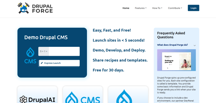 Screenshot for DevPanel page