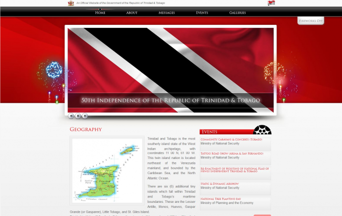 50 Years Of Independence Of Trinidad And Tobago