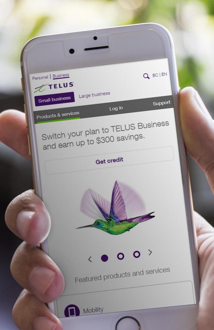 telus mobility work at home