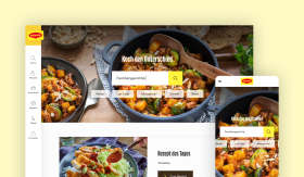 Screenshot of the Maggi.de website home page