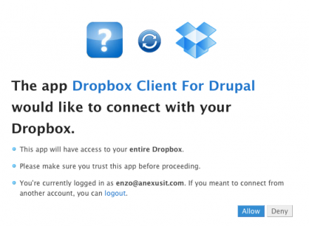 dropbox client portal