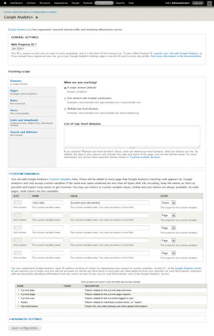 Google Analytics | Drupal.org