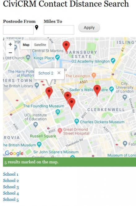 CiviCRM contact distance search | Drupal.org