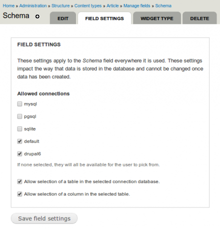 Schema reference field | Drupal.org