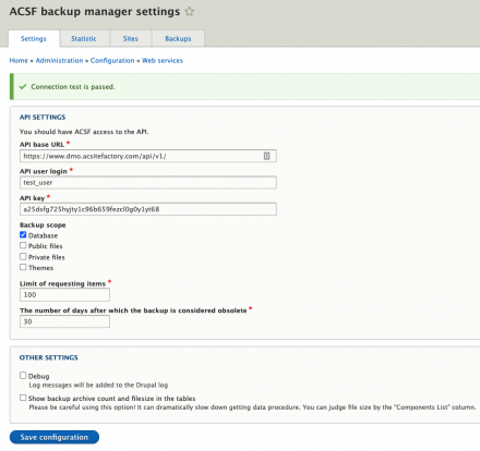 Acquia ACSF backup manager | Drupal.org