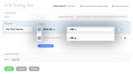 A/B Test UI | Drupal.org