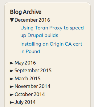 Yet Another Blog Archive | Drupal.org