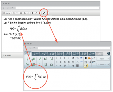 CKEditor WIRIS (MathType/ChemType) | Drupal.org