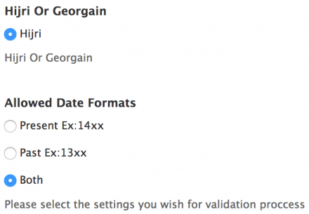 online date format validator