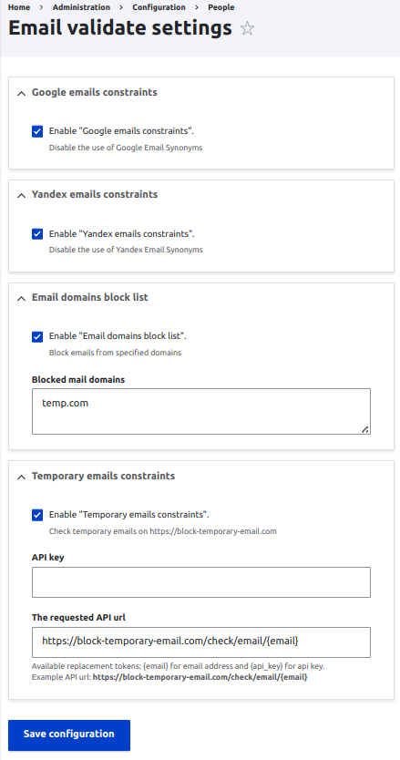 Email validate | Drupal.org