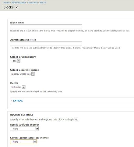 Taxonomy Menu Block | Drupal.org