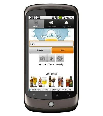 BeerCloud on Android BeerCloud on Android