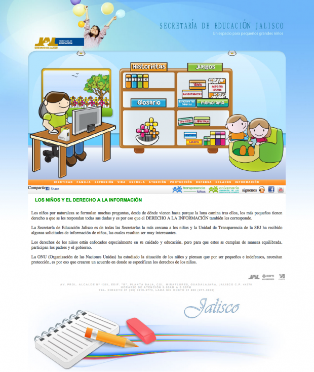 Los niños y su derecho a la información