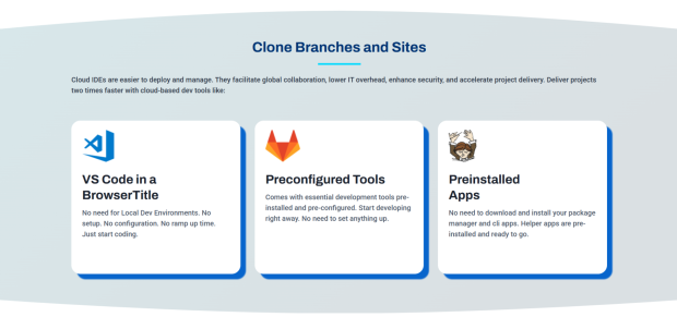 Screenshot for DevPanel page