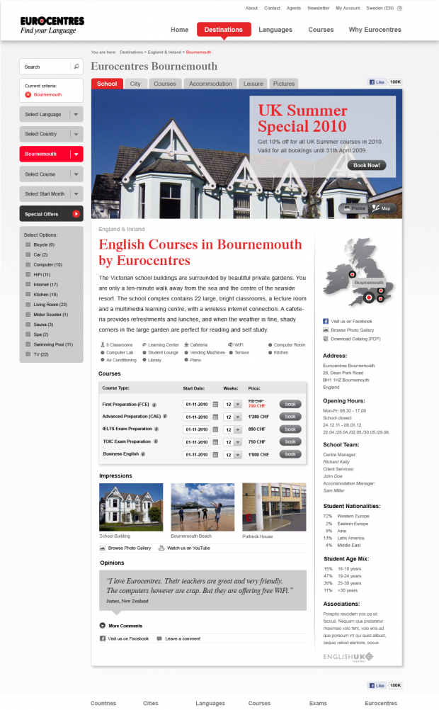 Language School Bournemouth Detail Page - Provided by Cando Language School Bournemouth Detail Page - Provided by Cando