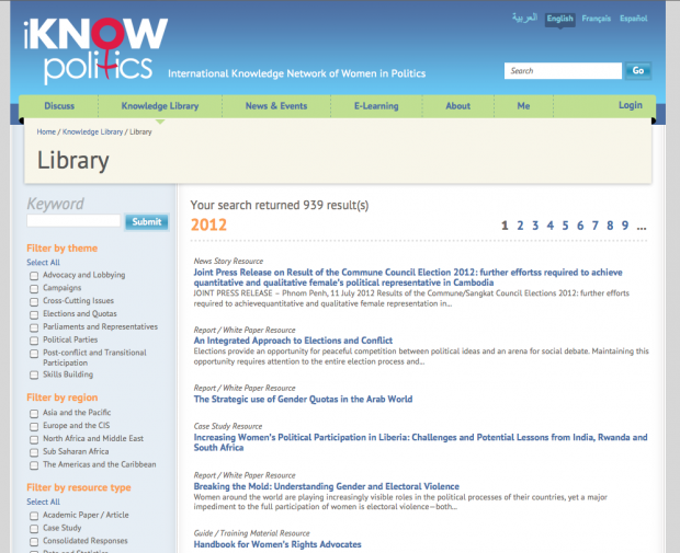 Library Search Page Library Search Page