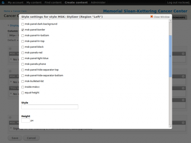 Example of MSK Panels Stylizer Example of MSK Panels Stylizer