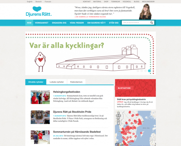 Djurens Rätt by Rabash Web & Design Cooperative