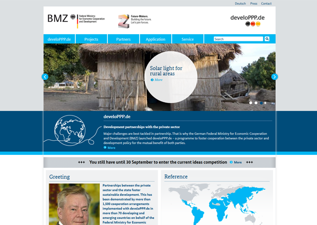 Screenshot www.developpp.de