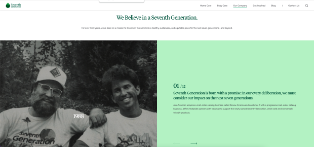 Seventh Generation mission statement 