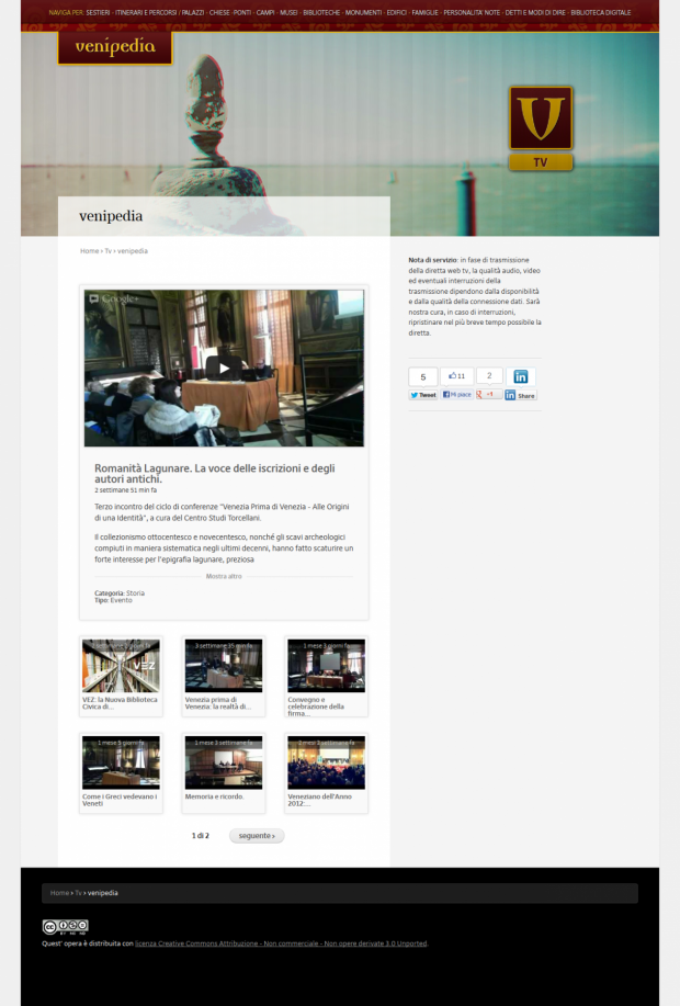 Venipedia TV - The web tv.