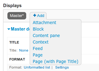 Add Content Pane