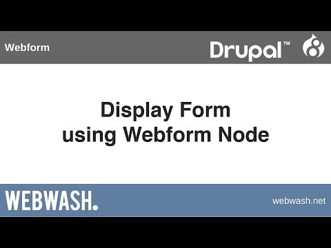 Webform Videos | Webform | Drupal Wiki Guide On Drupal.org