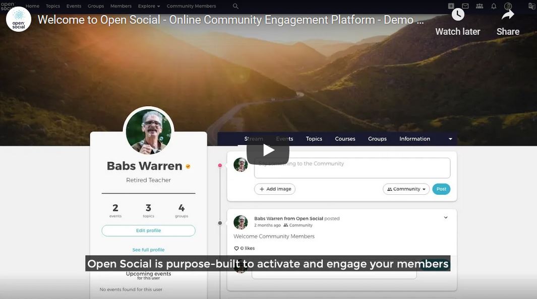 Open Social Product Video (Long Version).